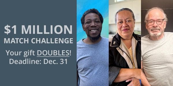 LifeMoves $1 Million Year-End Match Challenge
