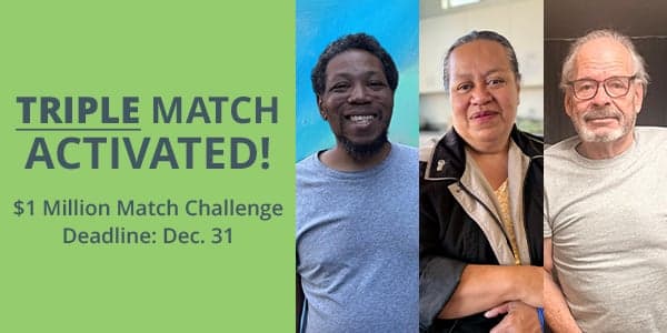 LifeMoves $1 Million Year-End Match Challenge